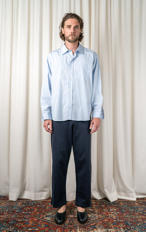 Pale Blue Structured Exact Shirt