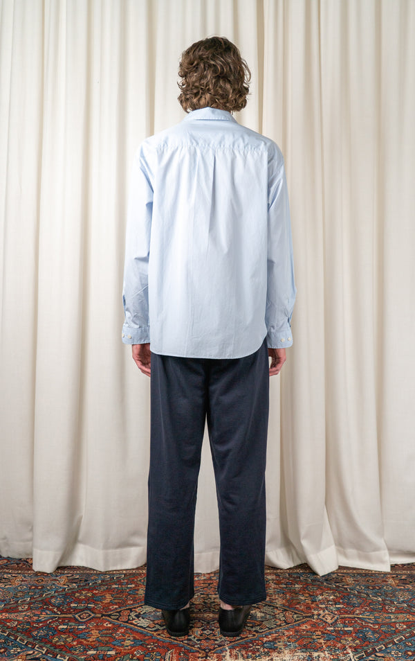 Pale Blue Structured Exact Shirt