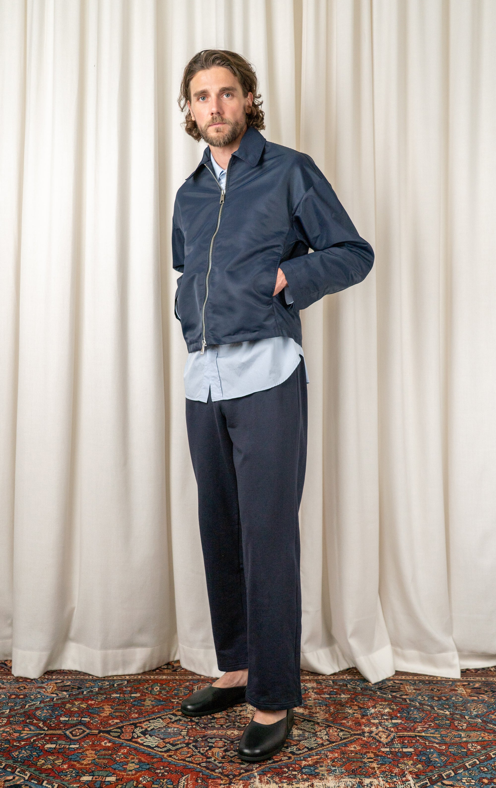 Navy Tino Blouson