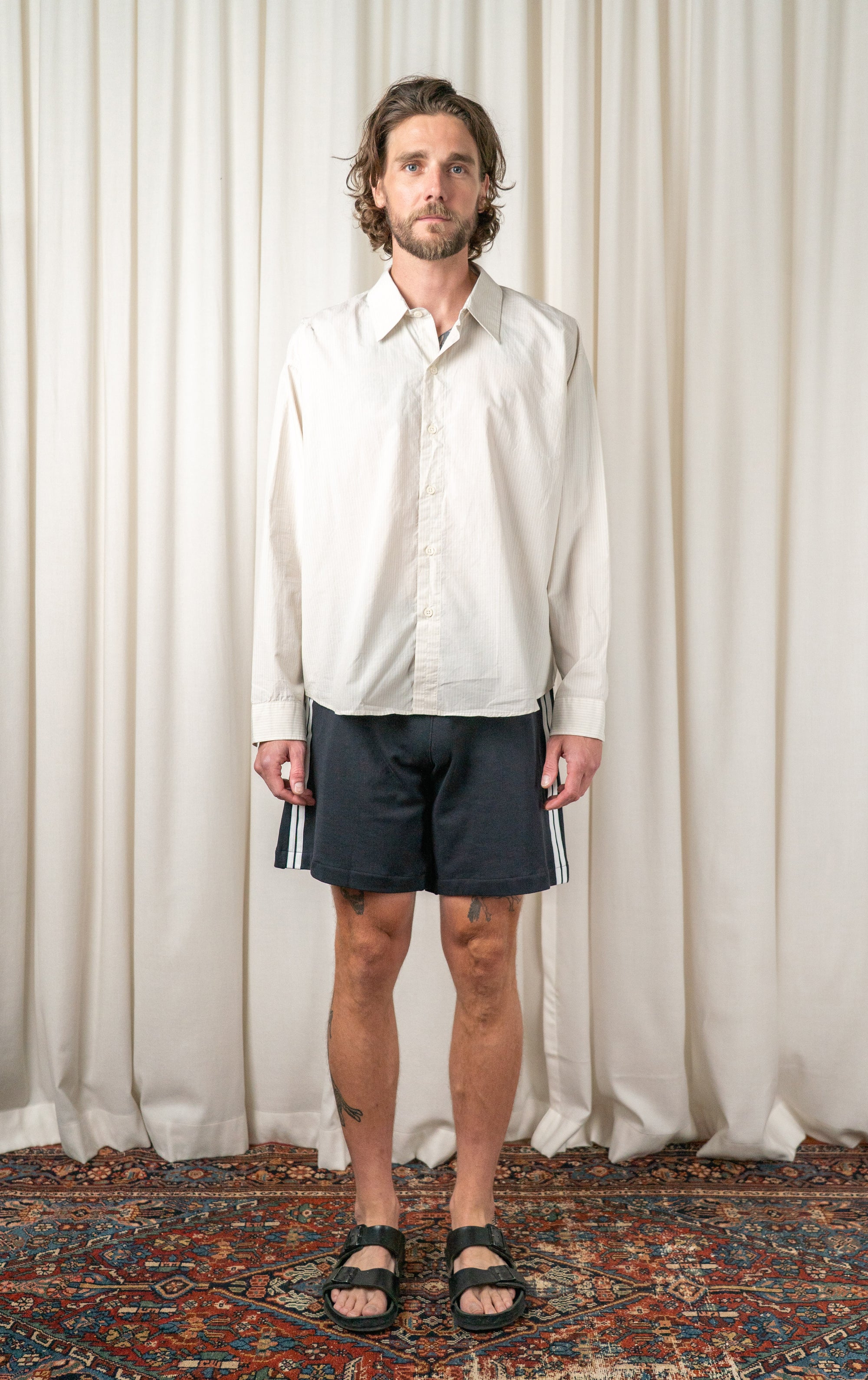 Pale Office Stripe Exact Shirt