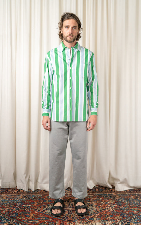 Green Striped Pablo Shirt