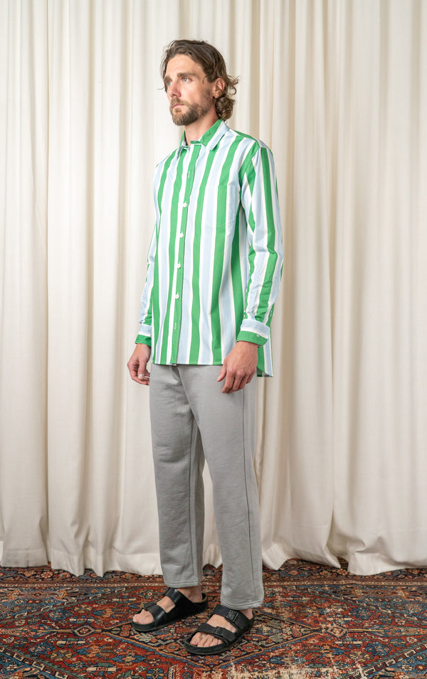 Green Striped Pablo Shirt