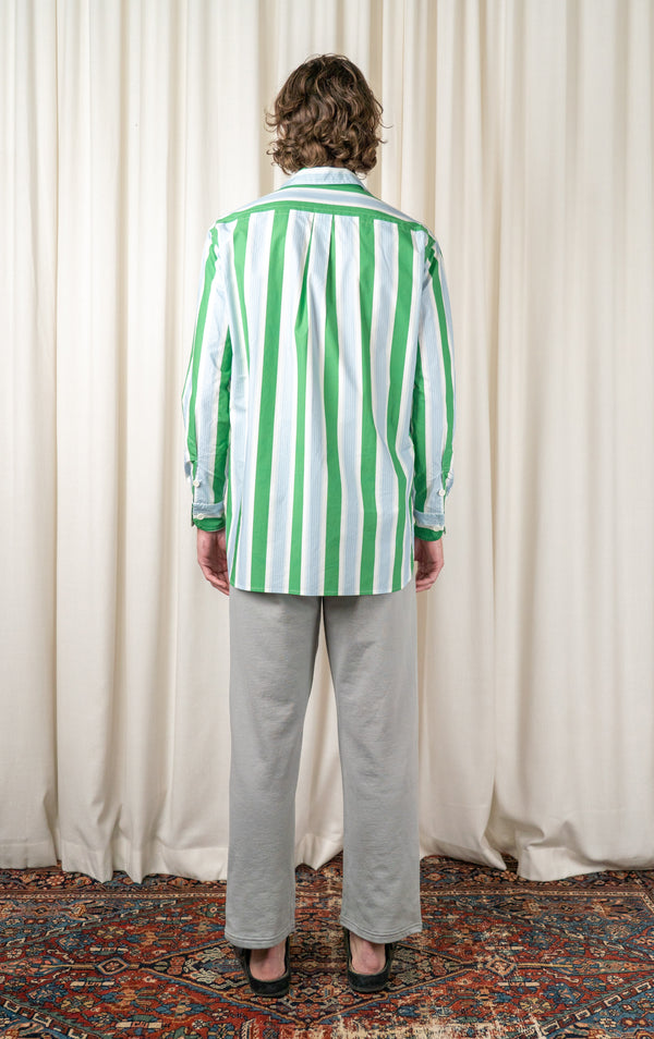 Green Striped Pablo Shirt