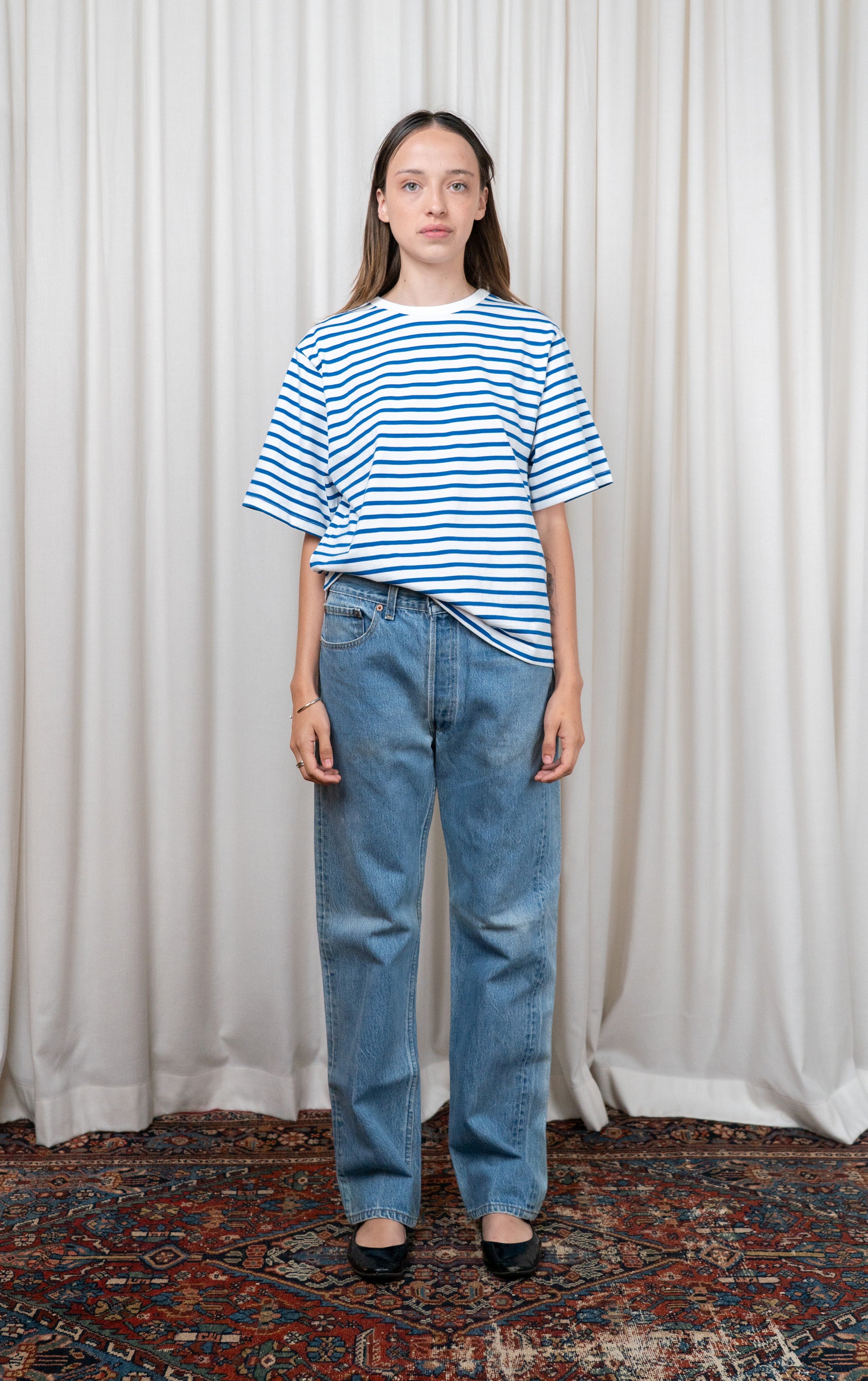 Striped Boyfriend Tee