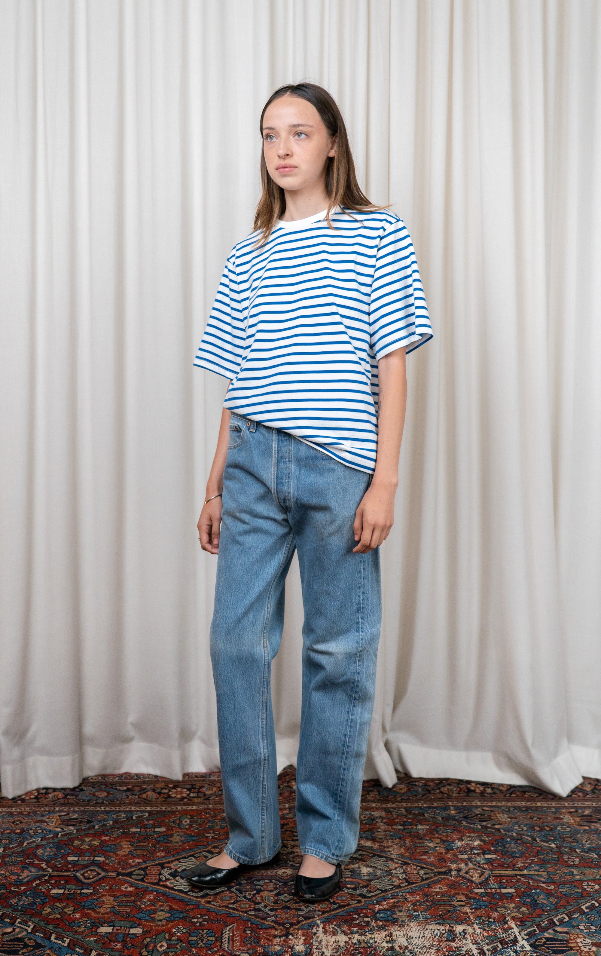 Striped Boyfriend Tee