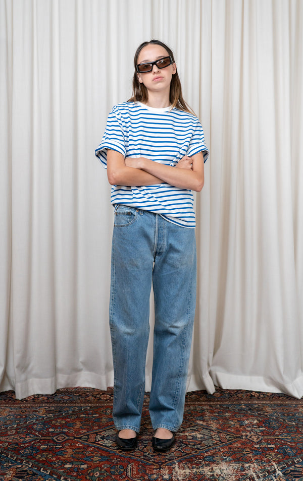 Striped Boyfriend Tee