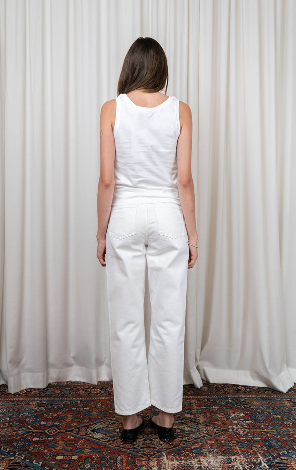 White Billie Tank Top