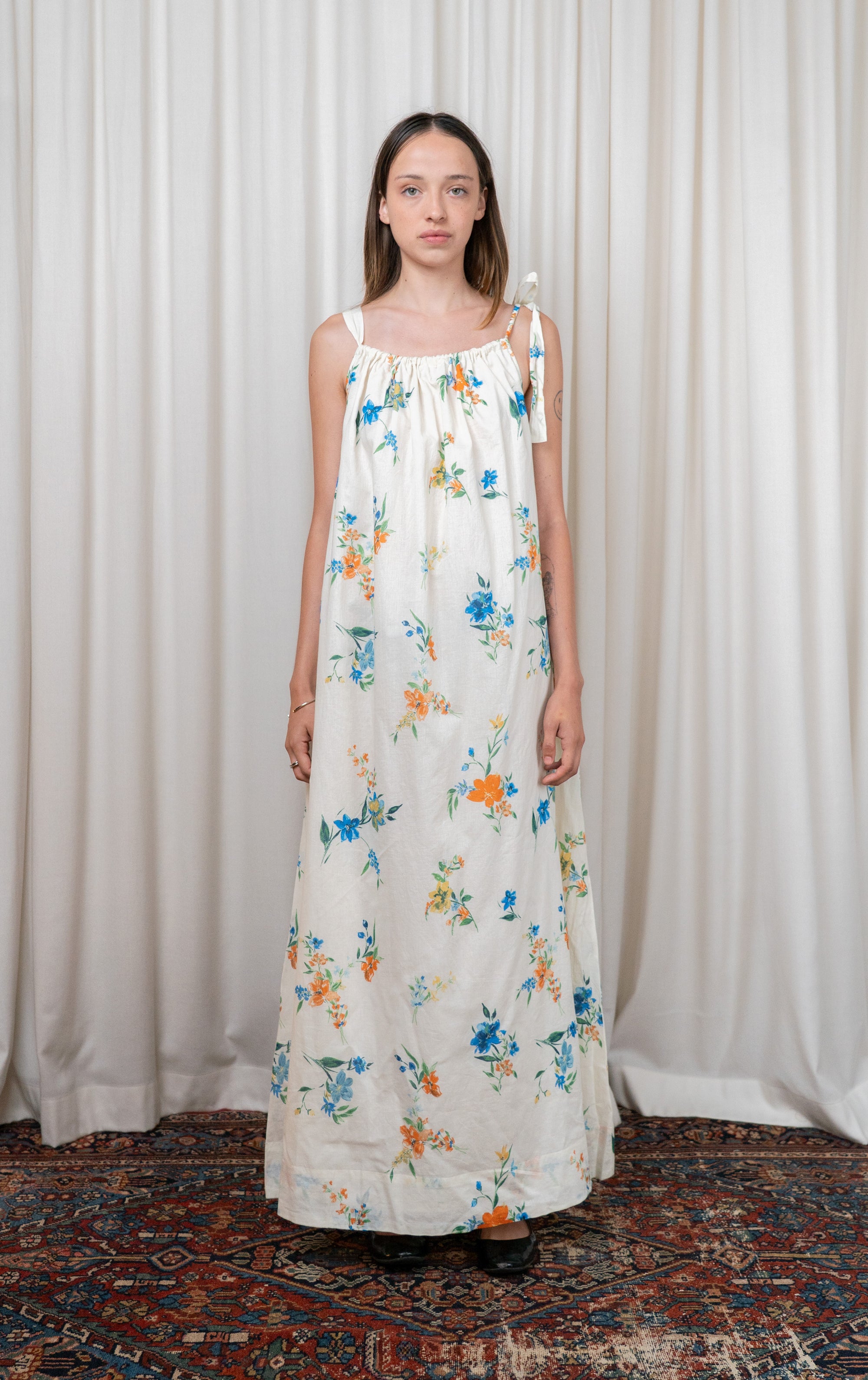 Flower Bouquet Deauville Dress