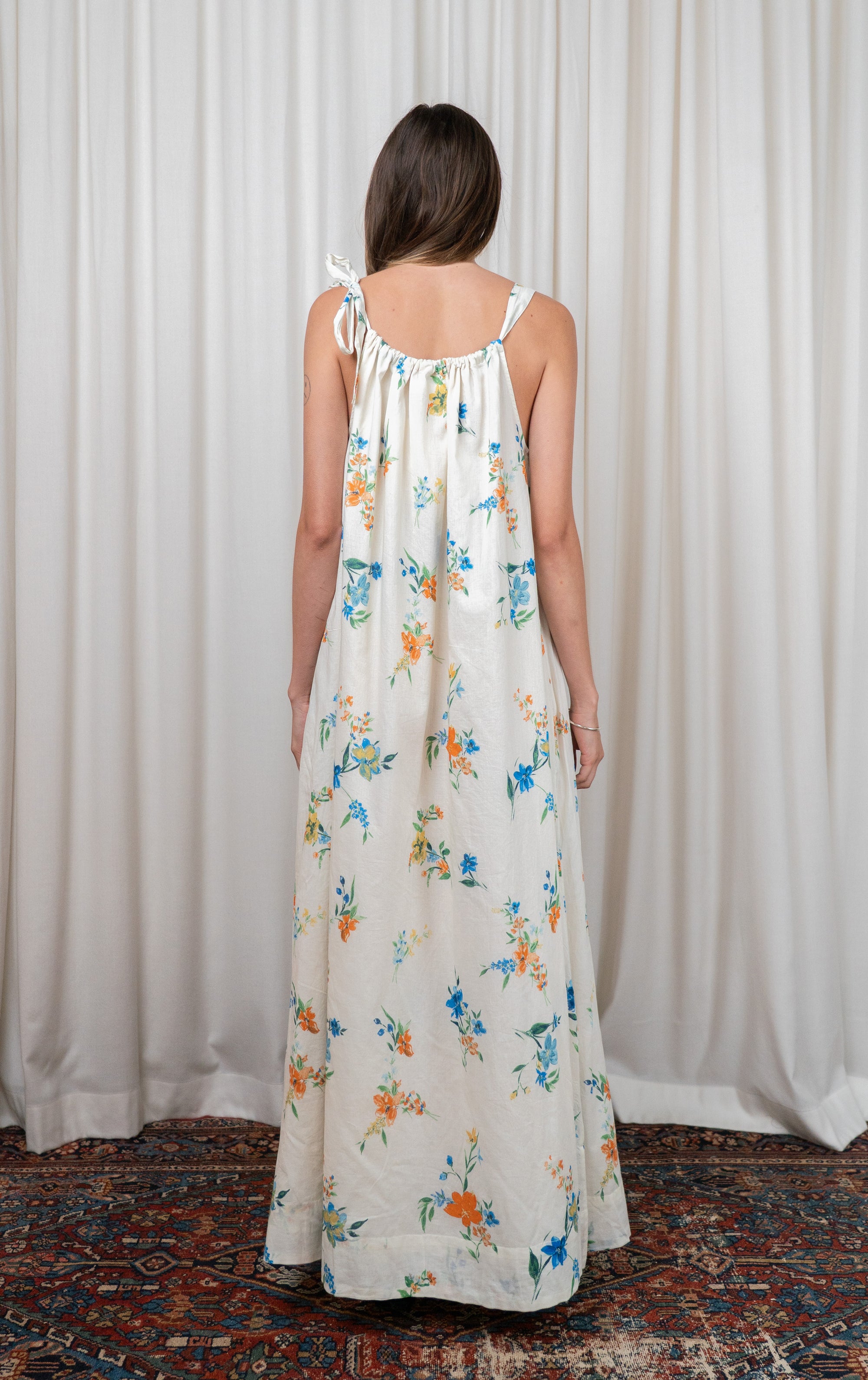 Flower Bouquet Deauville Dress