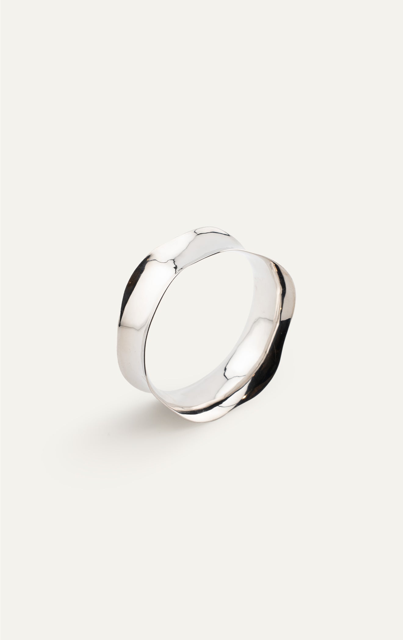 Jasmin Sparrow Ripple Bangle sterling silver