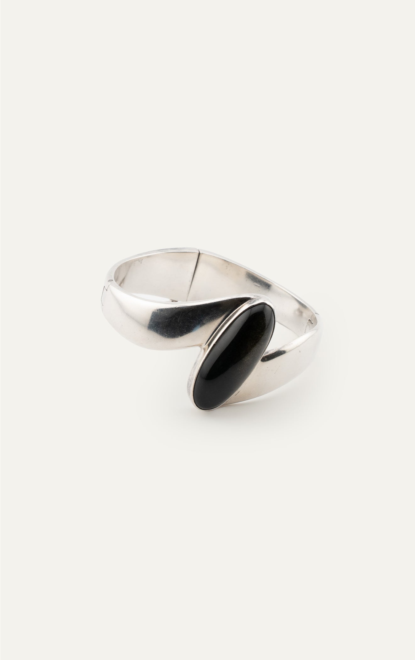 Vintage Sterling Silver Wave Bracelet