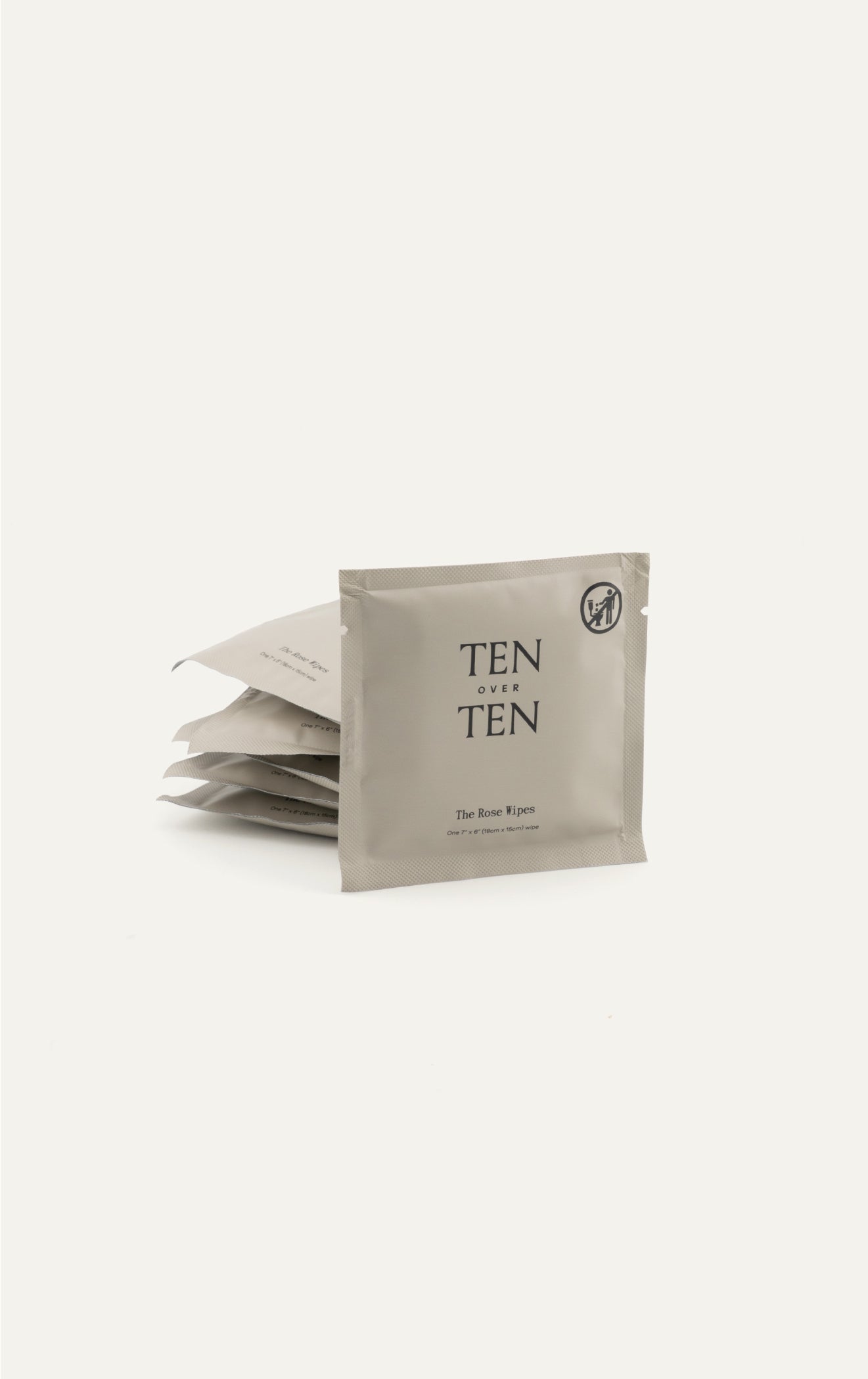 tenoverten The Rose Wipes sachets