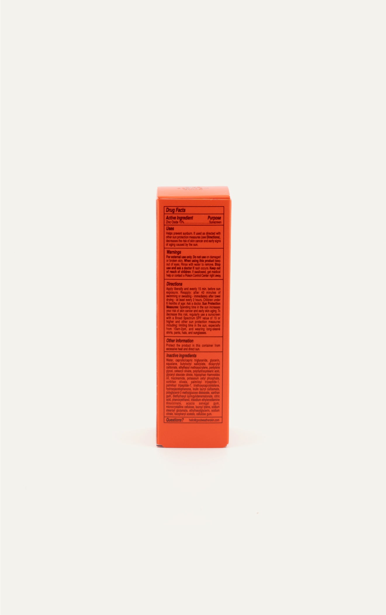 The One Daily Sun Cream SPF 30: The One