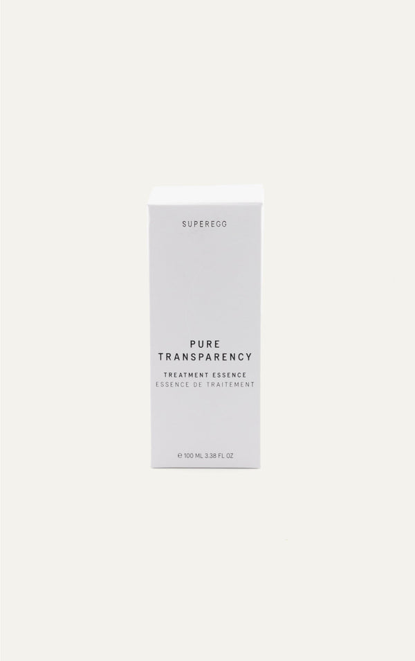 Superegg Pure Transparency Treatment Essence packaging front
