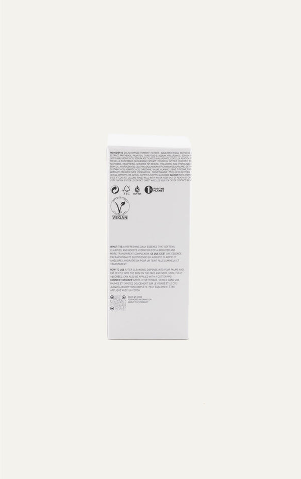 Superegg Pure Transparency Treatment Essence packaging back