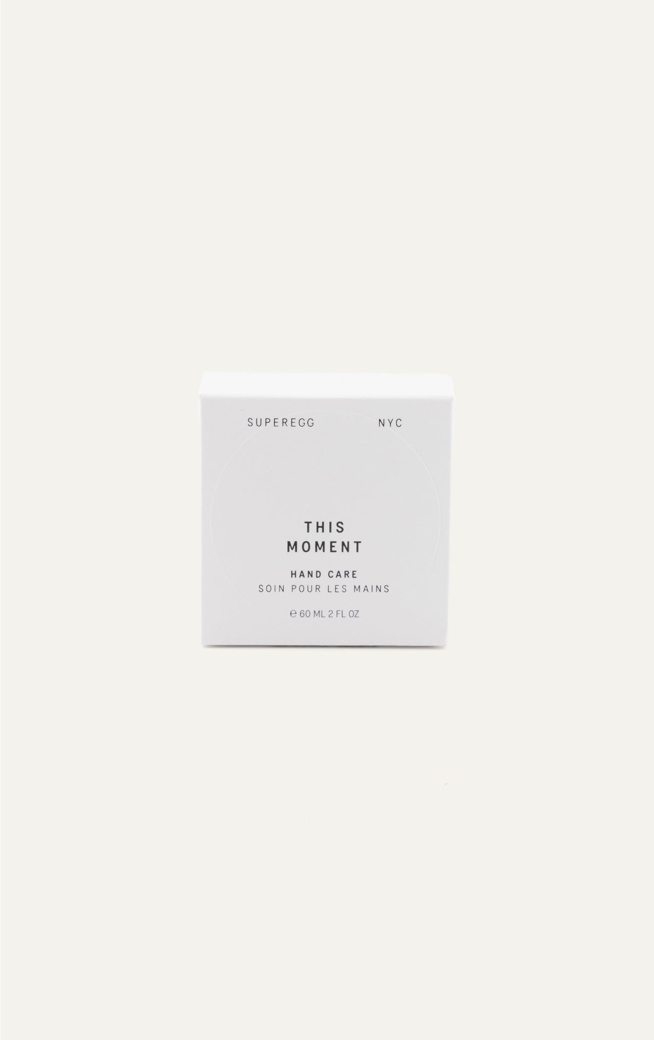 Superegg This Moment Hand Care packaging front