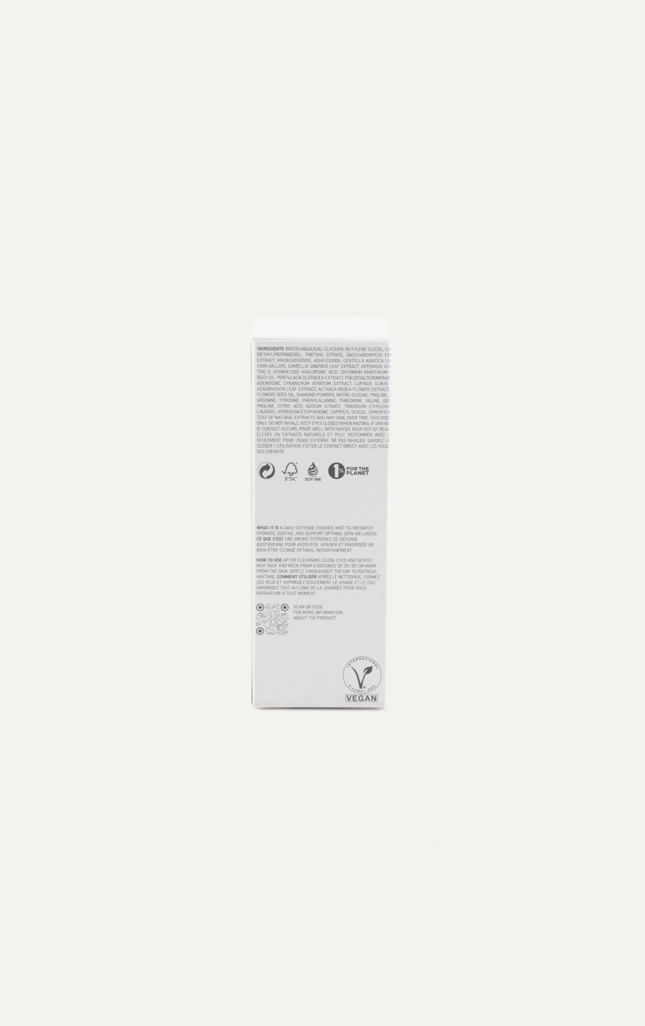 Superegg Kind Atmosphere Biome Mist packaging back