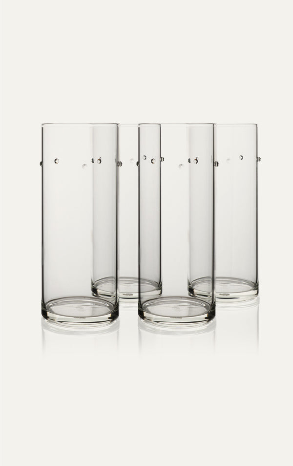 Venezia Collins Glass Set of 4