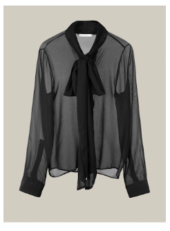 Black Bree Blouse