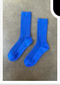 Crisp Blue Sock