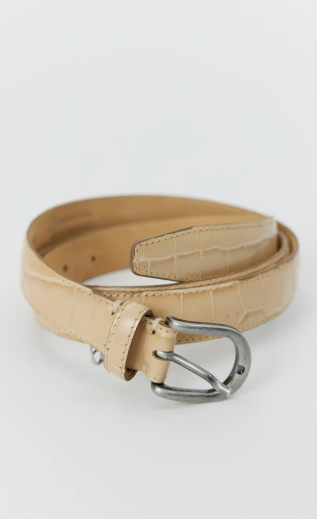 Occasion Belt - Pale Croc
