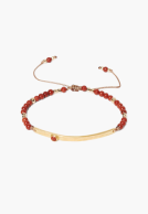 Jasper Mix Delilah Pull-tie Bracelet