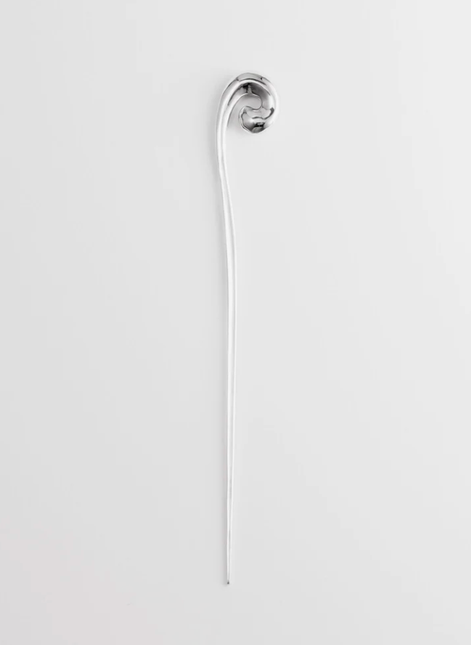 Spiral Hairpin - Silver