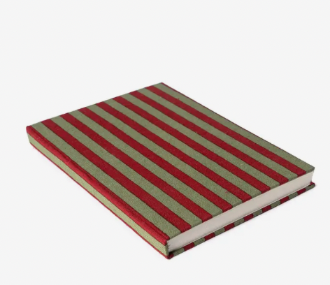 Christmas Stripe Journal