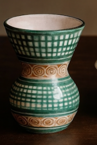 Vase with flared neck