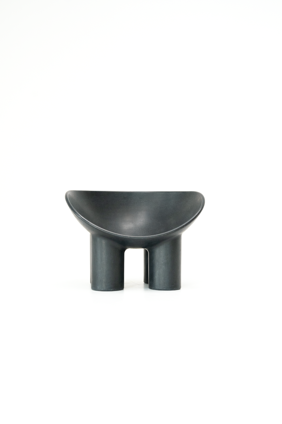 Charcoal Roly Poly Chair