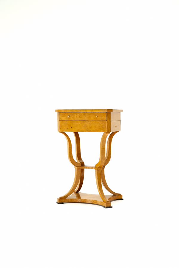 Burlwood Table