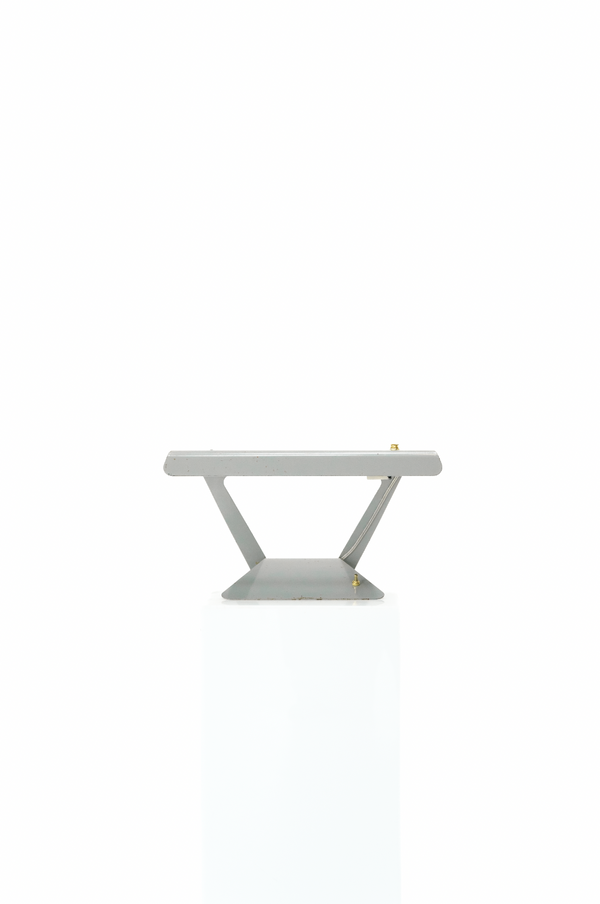 Gray Metal Desk Lamp