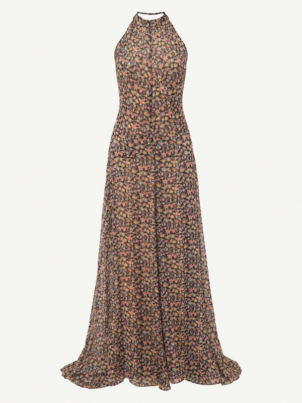 Floral Em Gown