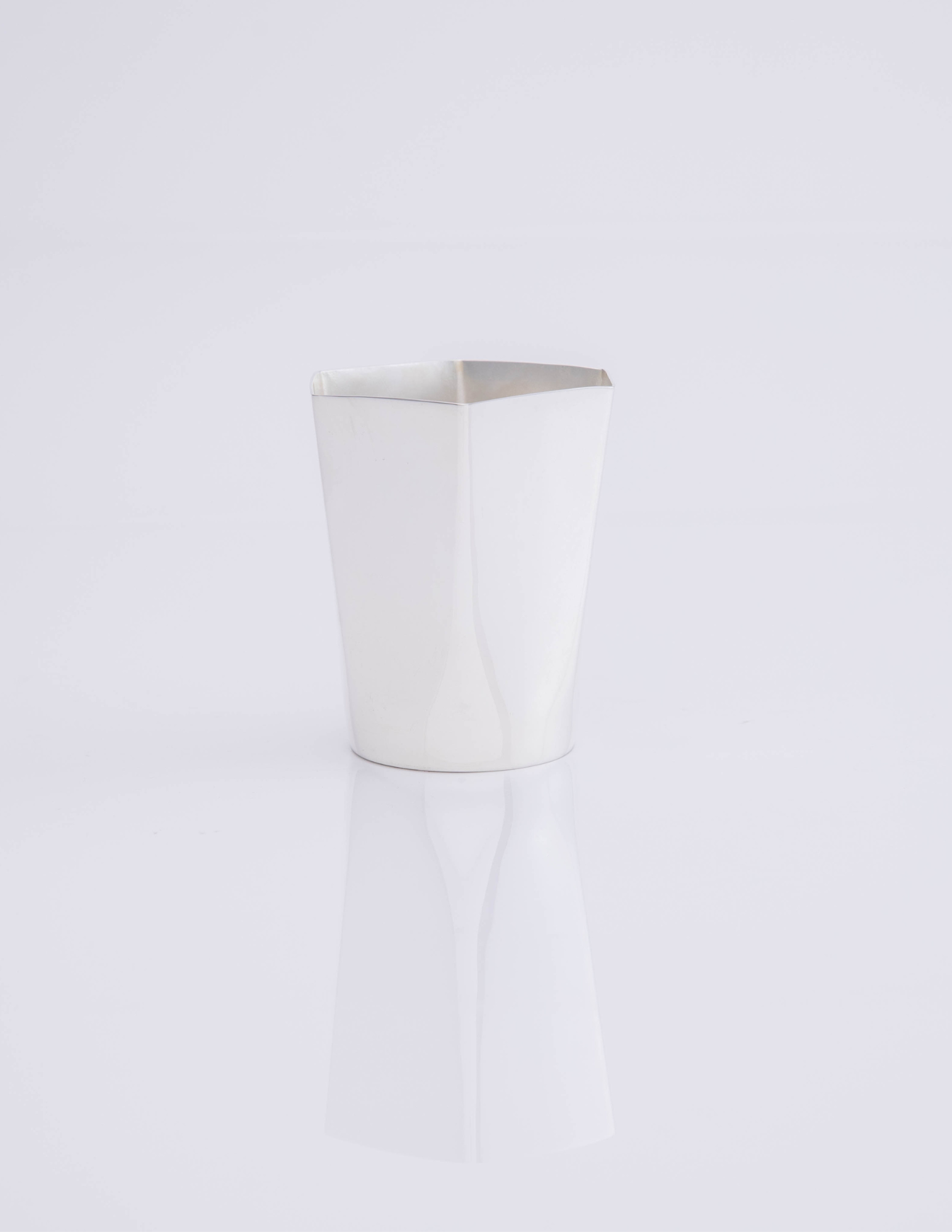 Hexagon Silver-Plated Small Tumbler