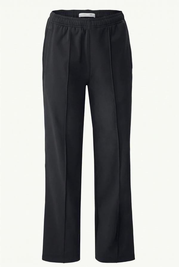 Literary Sport Black Emi Track Pant, front