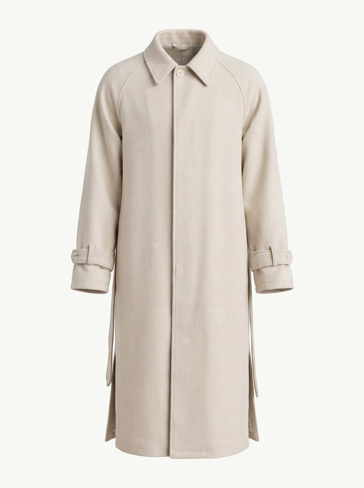 Cream Raglan Coat