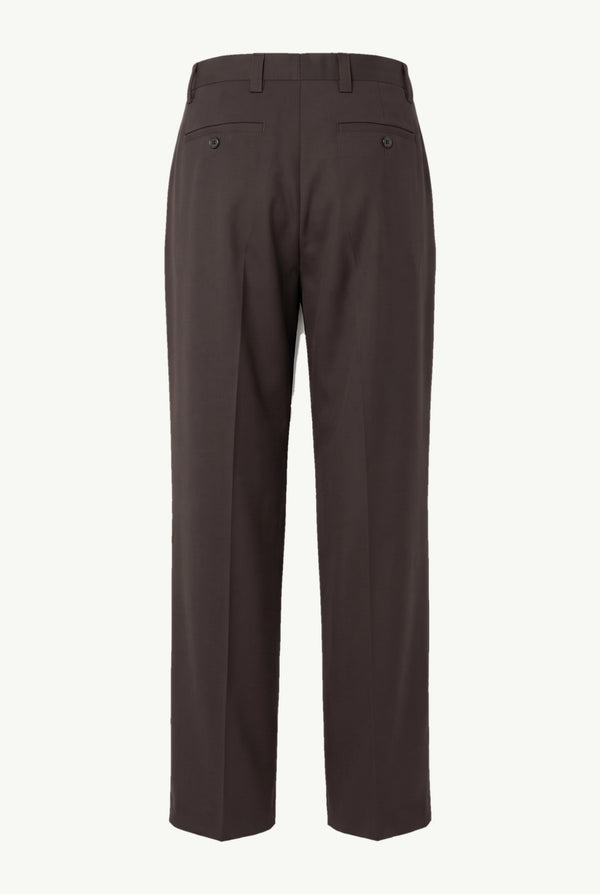 Dark Brown Service Trousers back