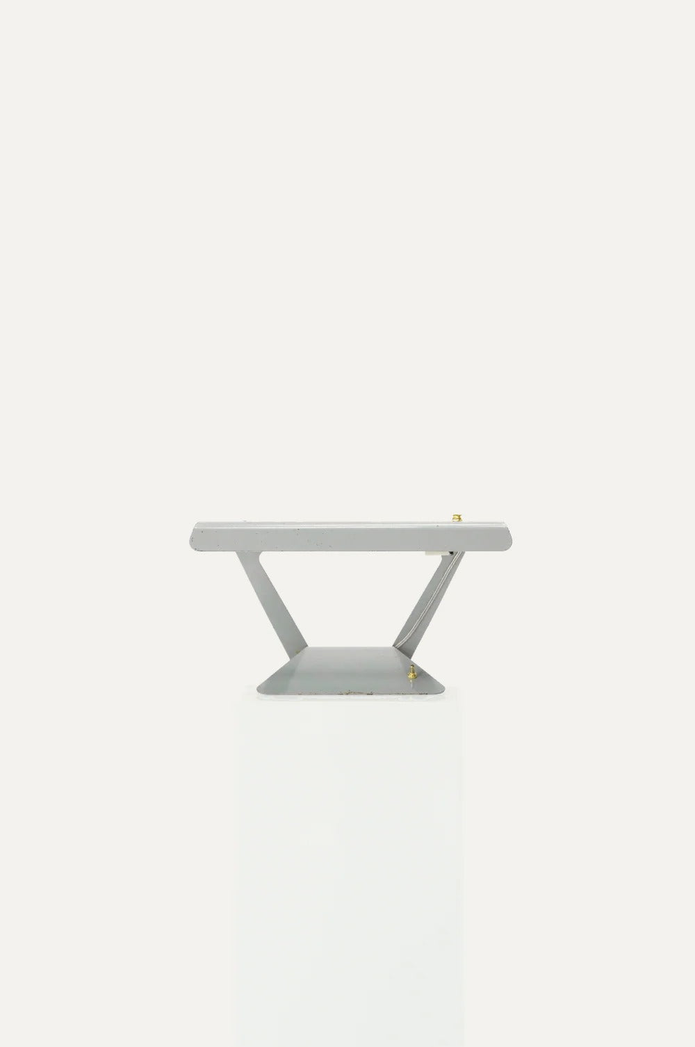 Gray Metal Desk Lamp