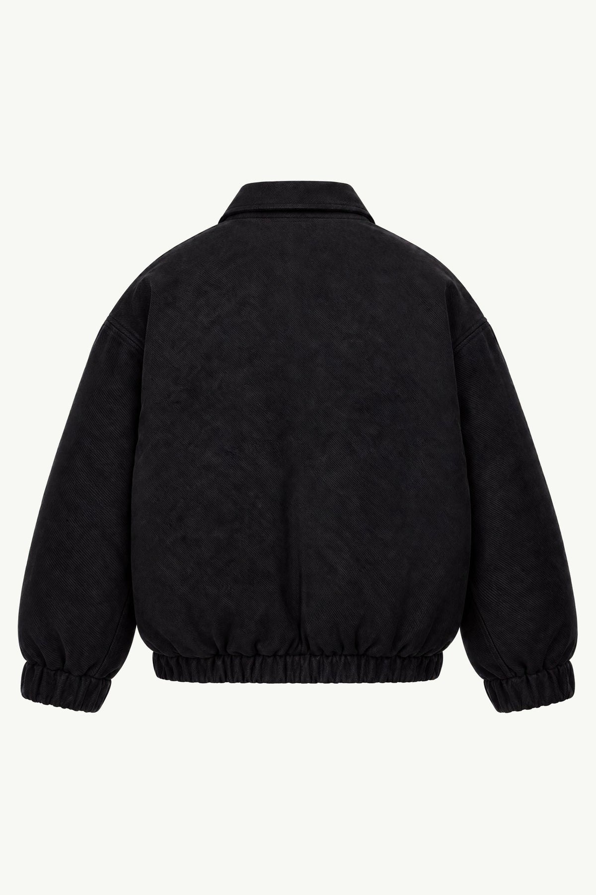 Fluid Back-Satin Down Blouson