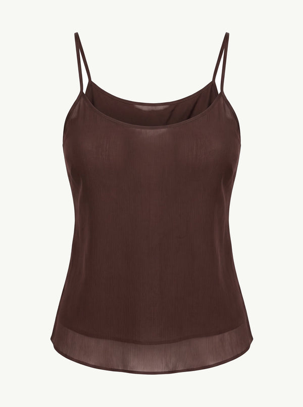 Plum Brown Gigi Camisole Top