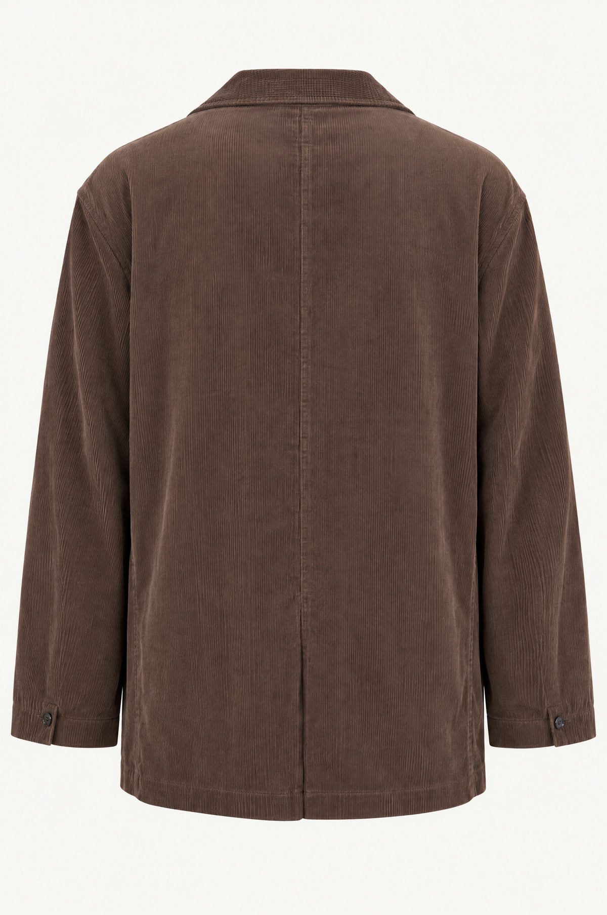 Brown Vintage Corduroy Single Breasted Jacket