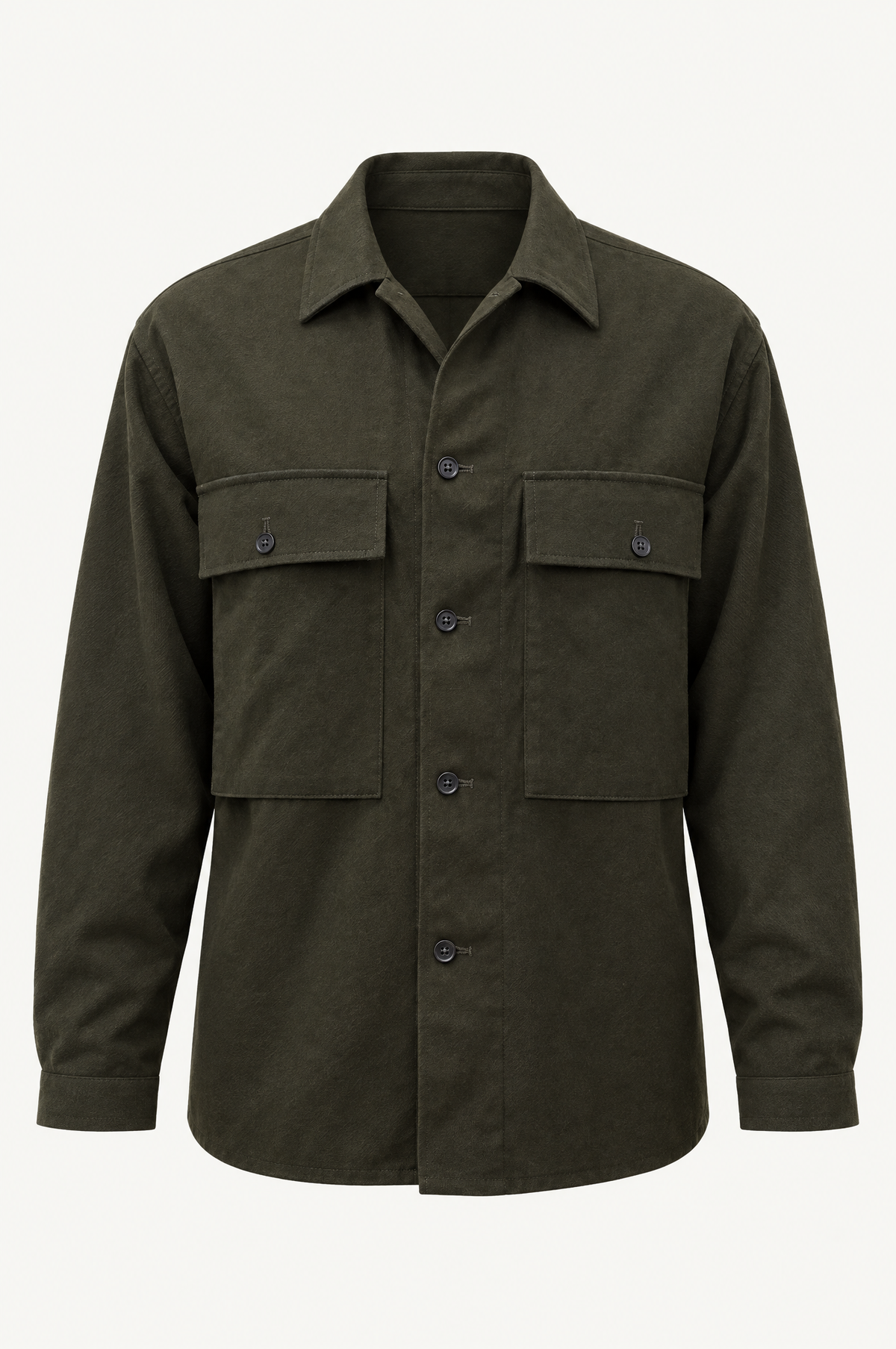 Olive Field Shirt Jacket