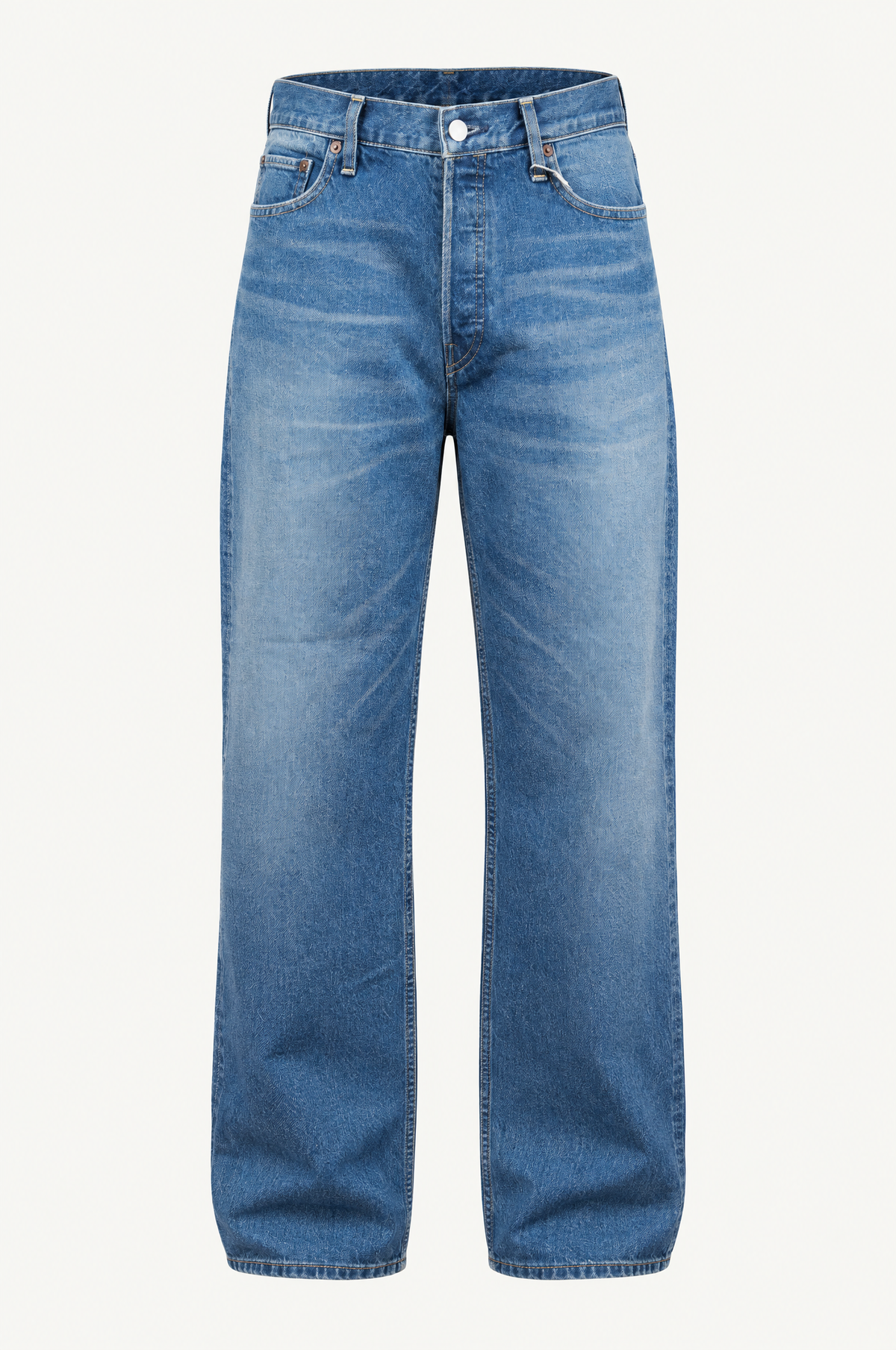 Indigo Relax Fit Denim Pants