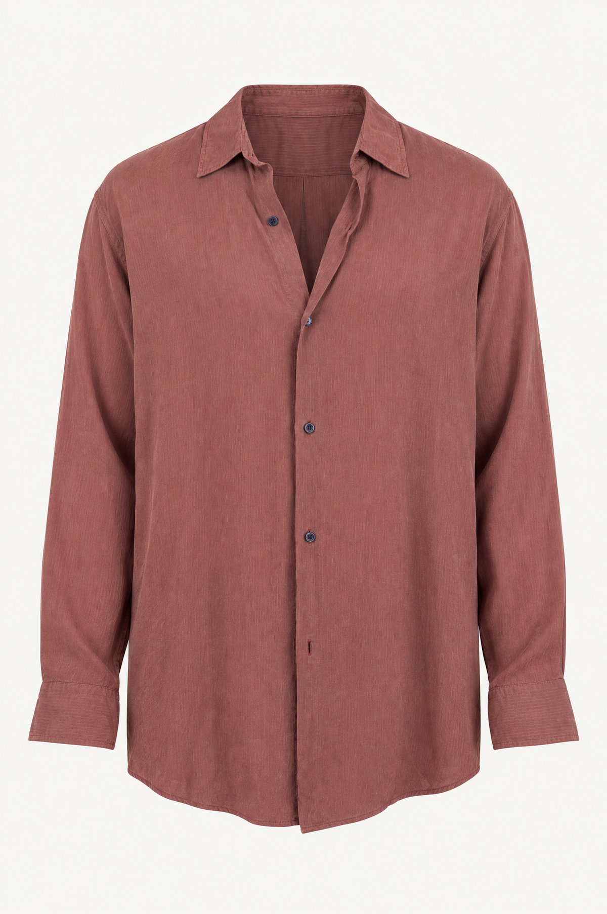 Burgundy Stripe Plain Shirt