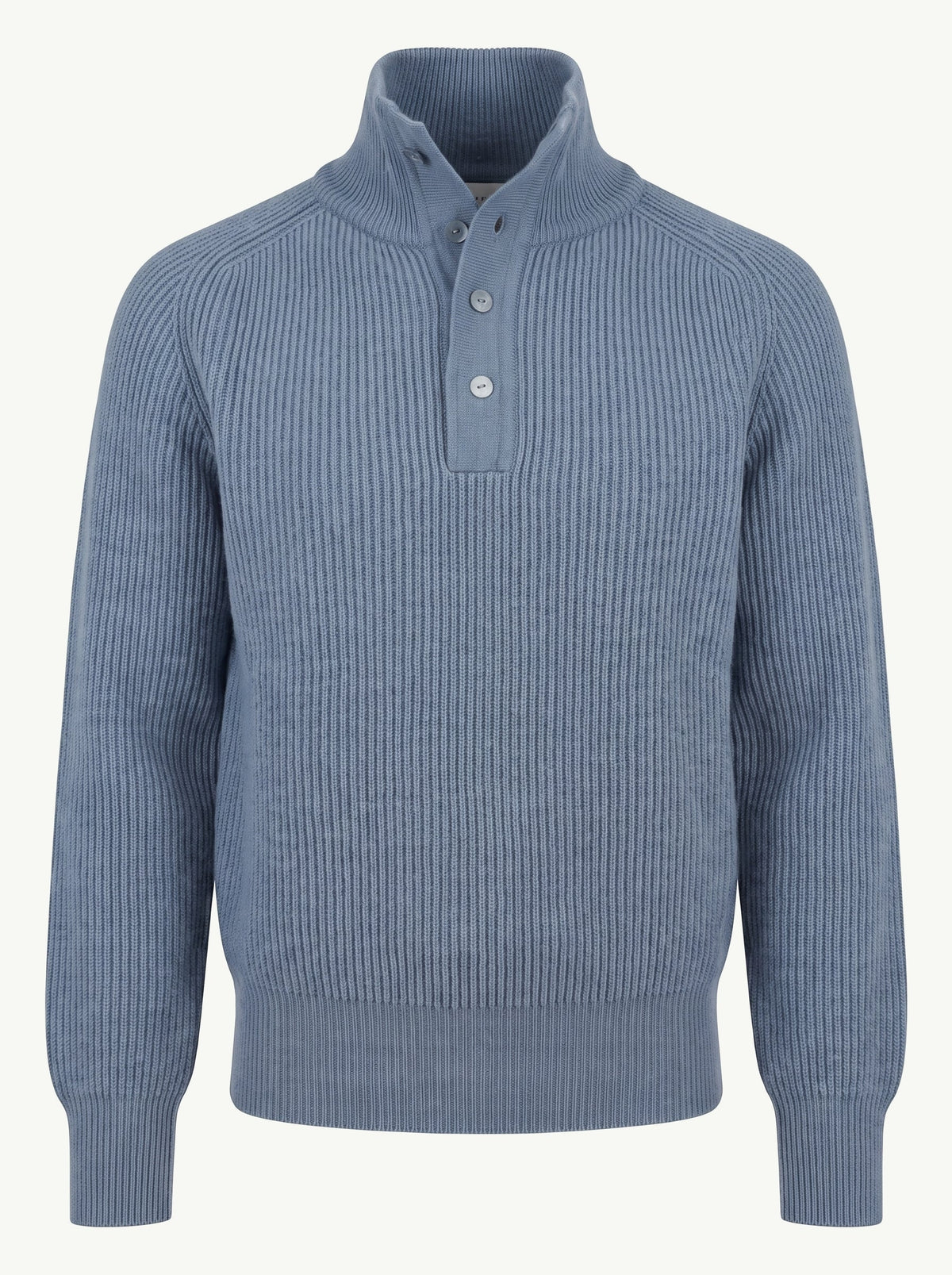 Washed Indigo Ribbed Popover