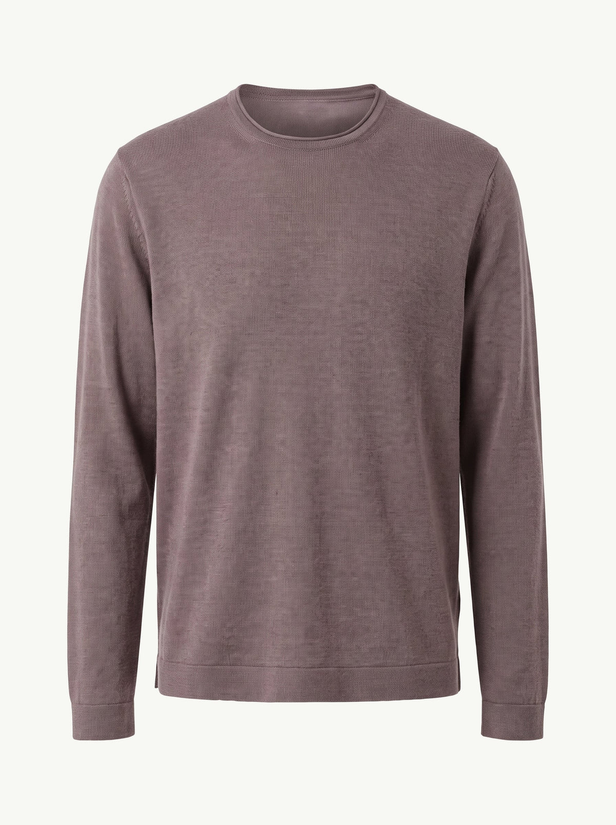 Fig Long Sleeve Knit T-Shirt