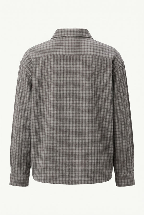 Shuffle Check Vacation Shirt back