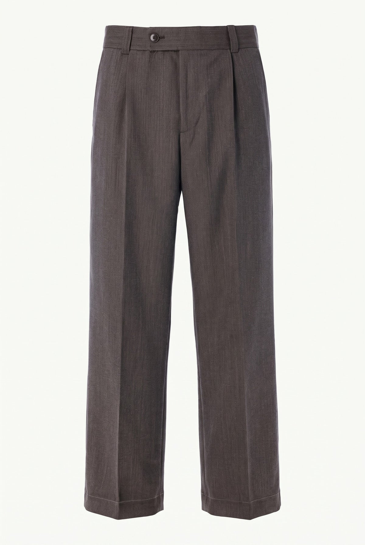 Taupe Patch Trousers front