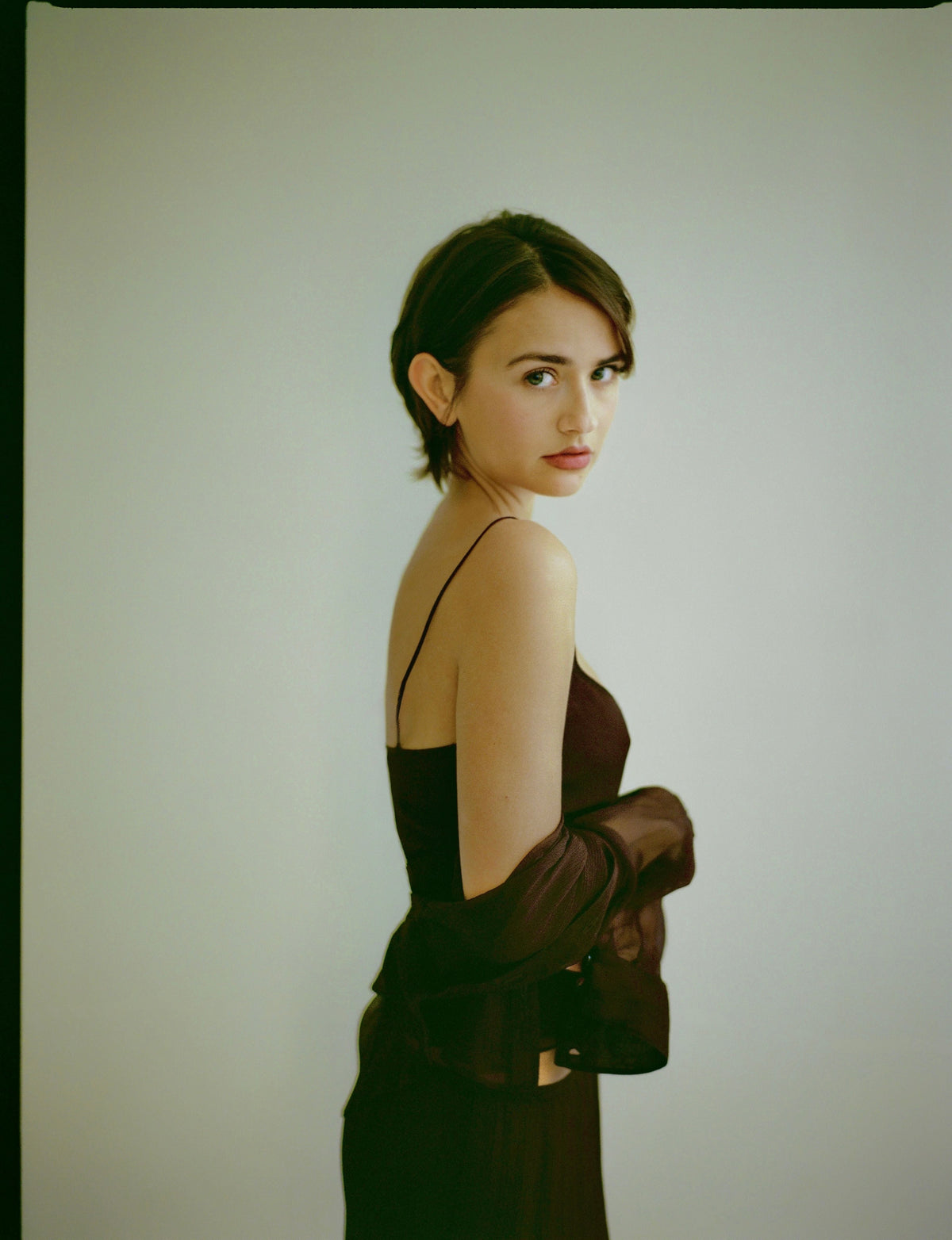 Plum Brown Gigi Camisole Top