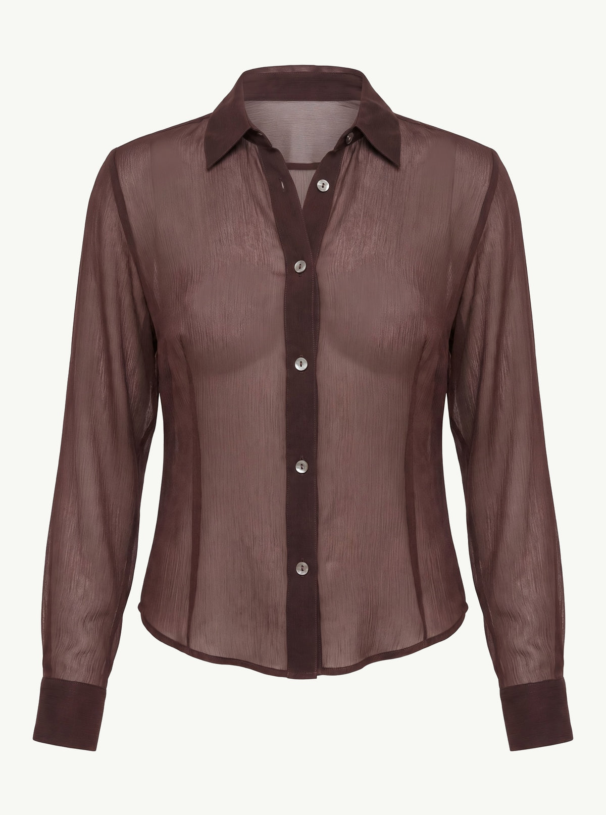 Plum Brown Vanya Shirt